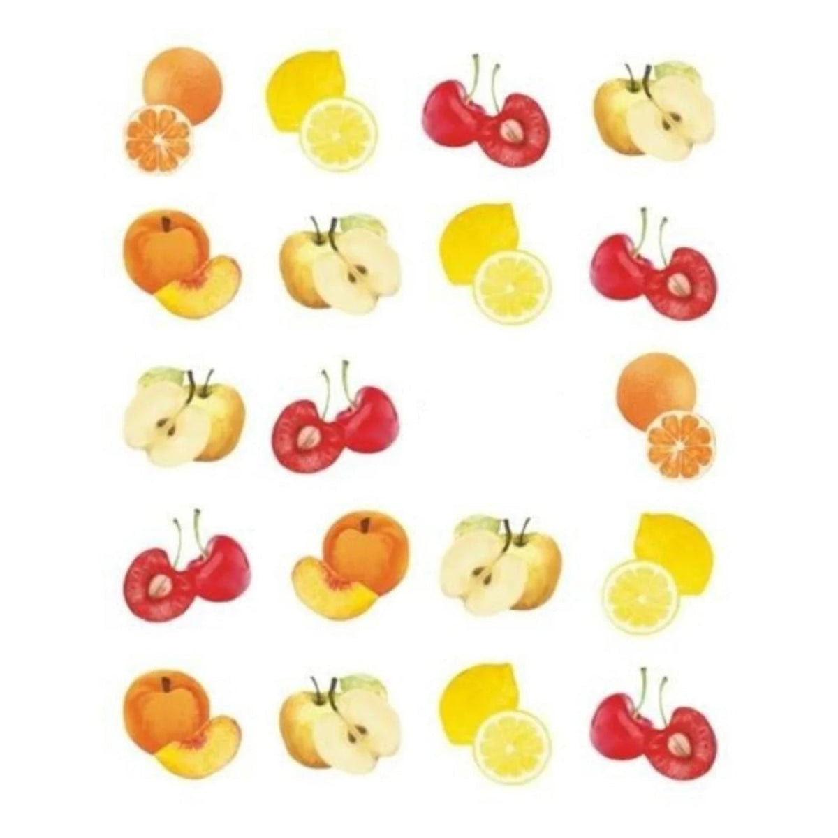 Strawberry Summer Nail Art Stickers Sheet – STZ-490