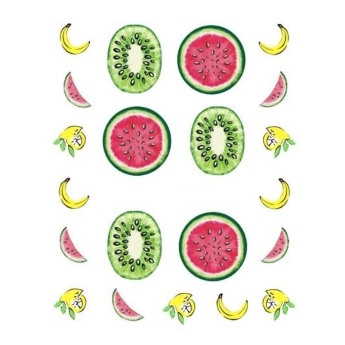 Strawberry Summer Nail Art Stickers Sheet – STZ-493