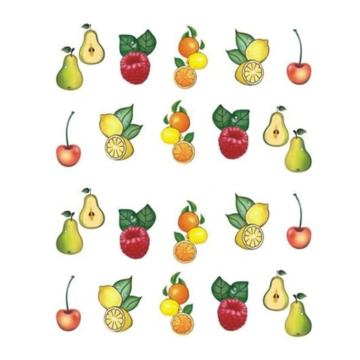 Strawberry Summer Nail Art Stickers Sheet – STZ-495