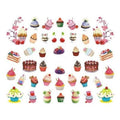 Strawberry Summer Cake & Fruit Nail Stickers STZ-477