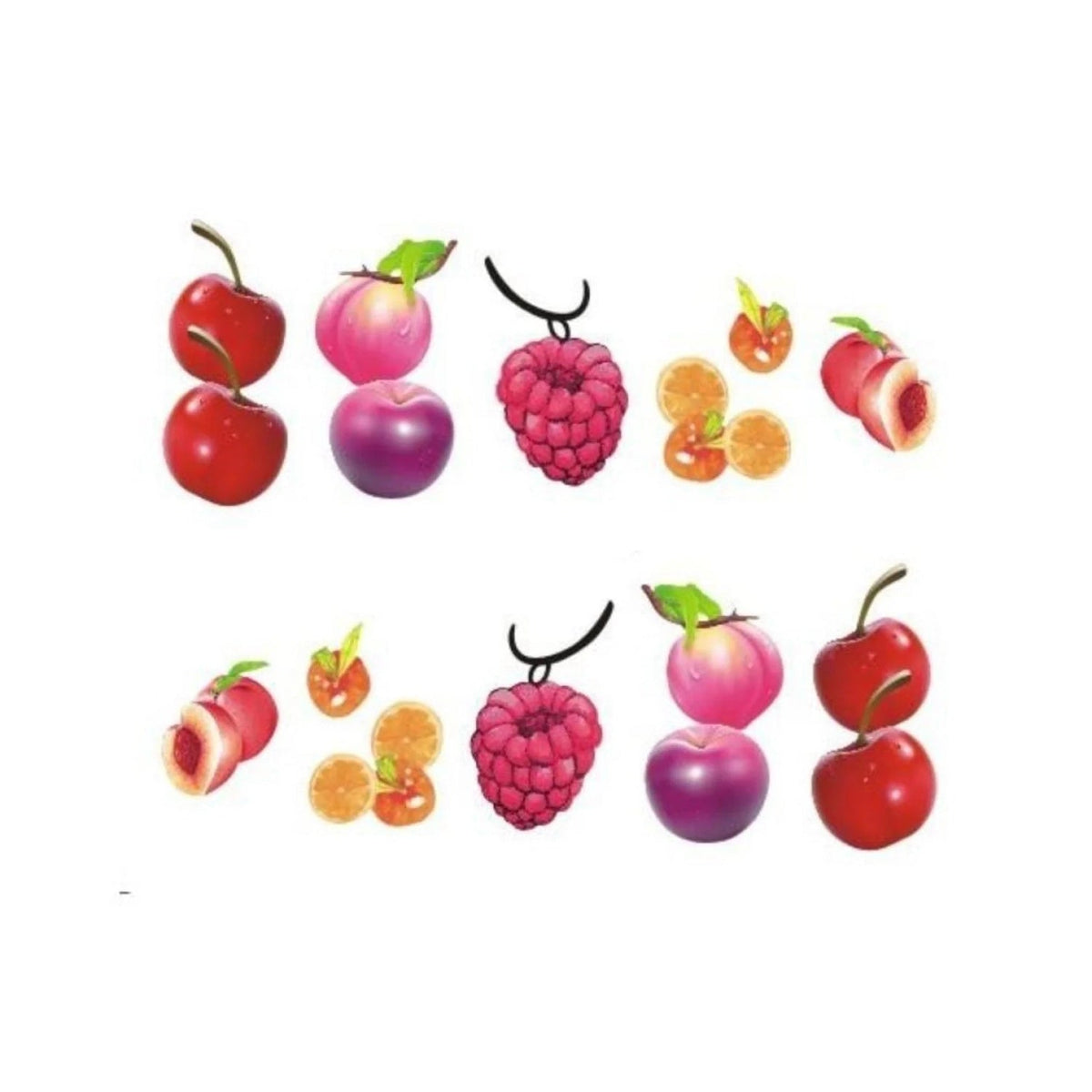 Strawberry Summer Nail Stickers – STZ-485