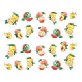 Strawberry Summer Nail Sticker Sheet 6.4x5.3cm (2 Sheets)