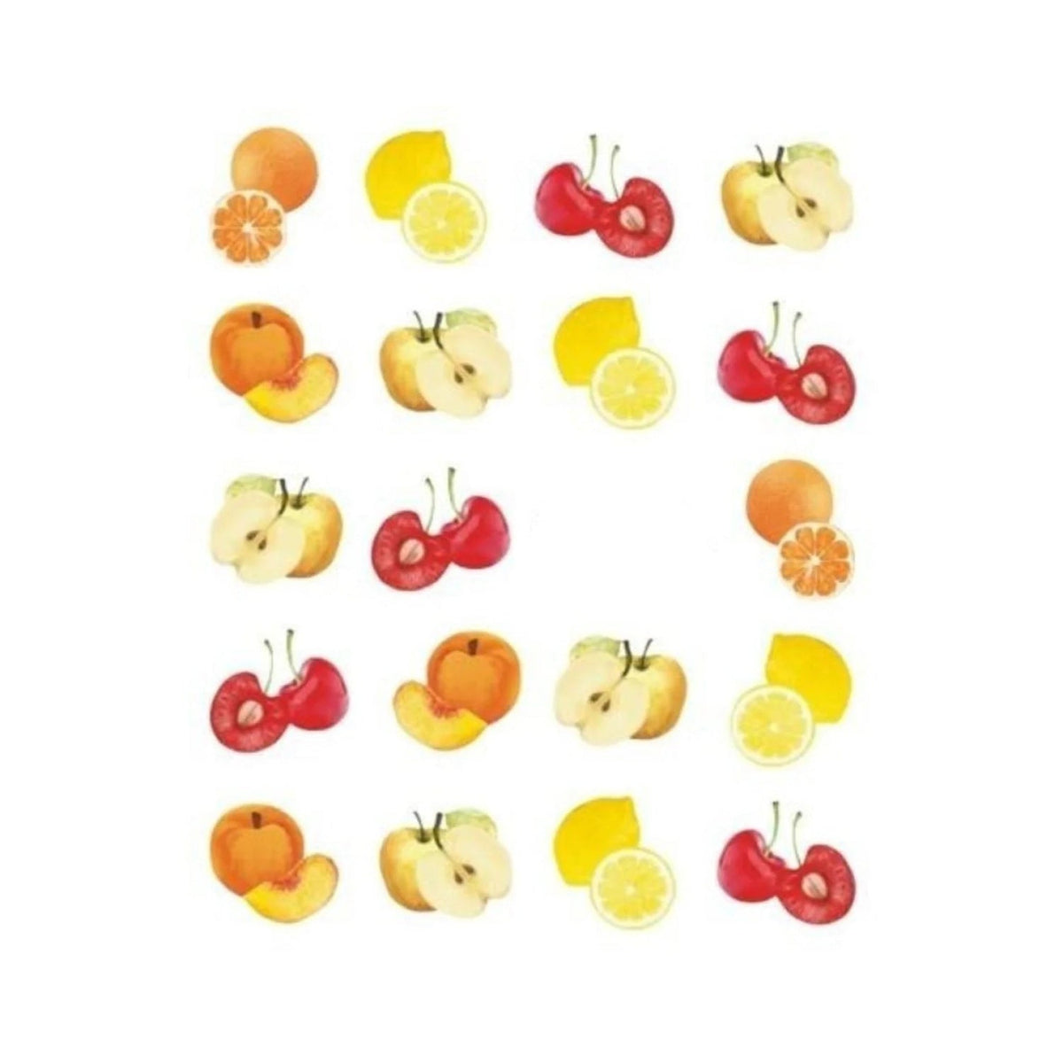 Strawberry Summer Nail Stickers STZ-490