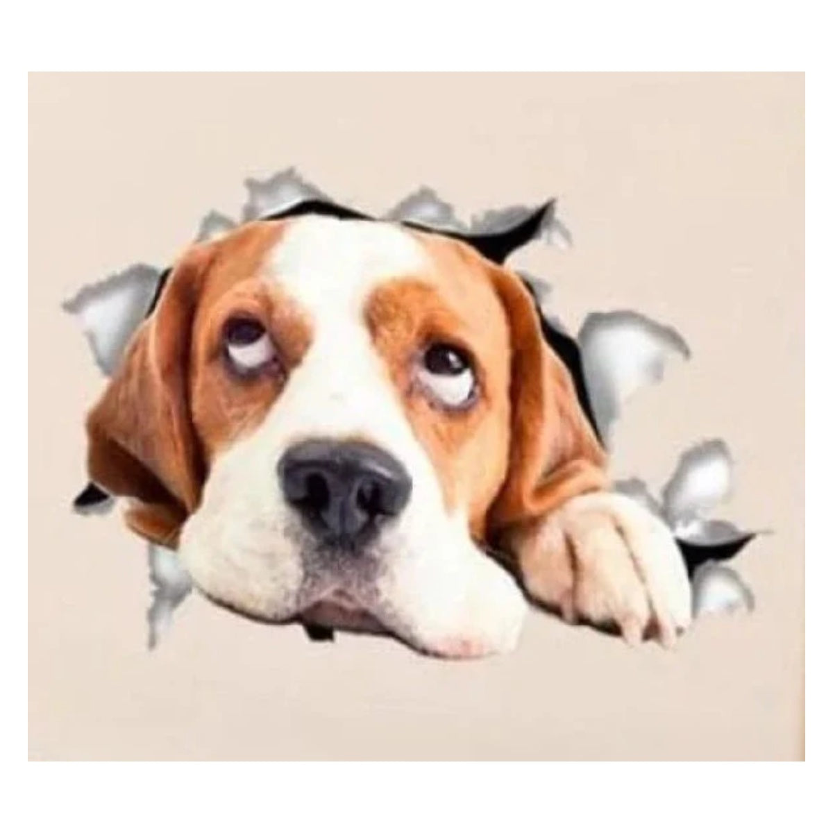 Toilet Seat Lid Sticker Cat Dog Kitten Bathroom Decals – Dog 1