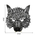 Wolf Head Face Mask – Flexible Costume Prop